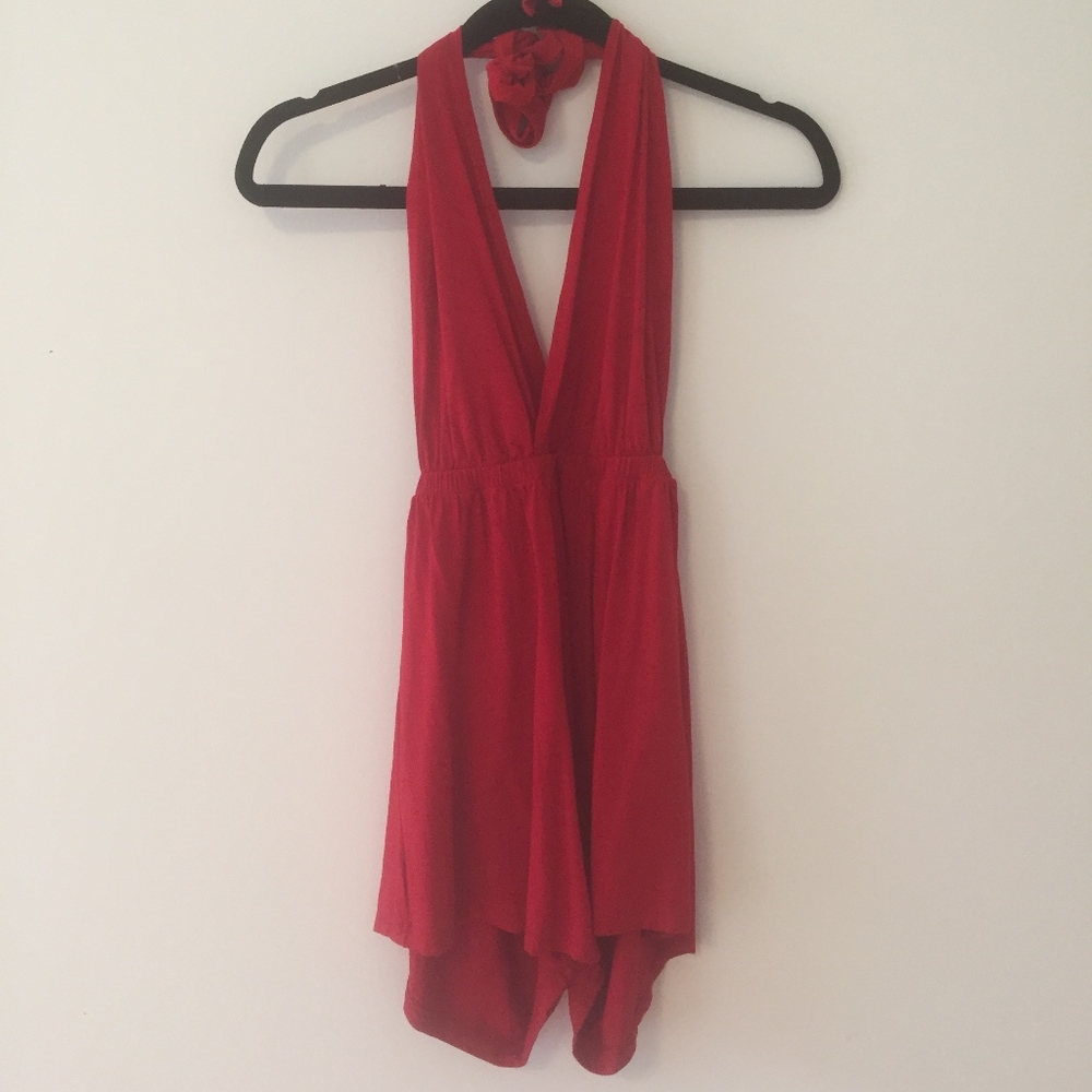 New Red Romper from Bali